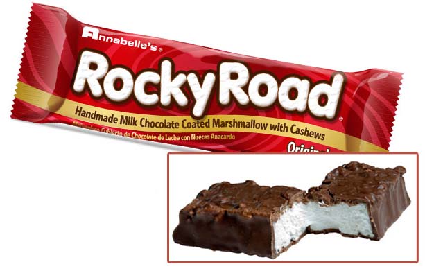 Rocky Road Candy Bar - 24 count